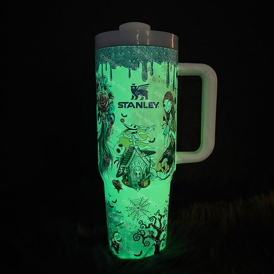 Sally x Jack Skellington 40oz Tumbler 🚢Free Shipping🚢