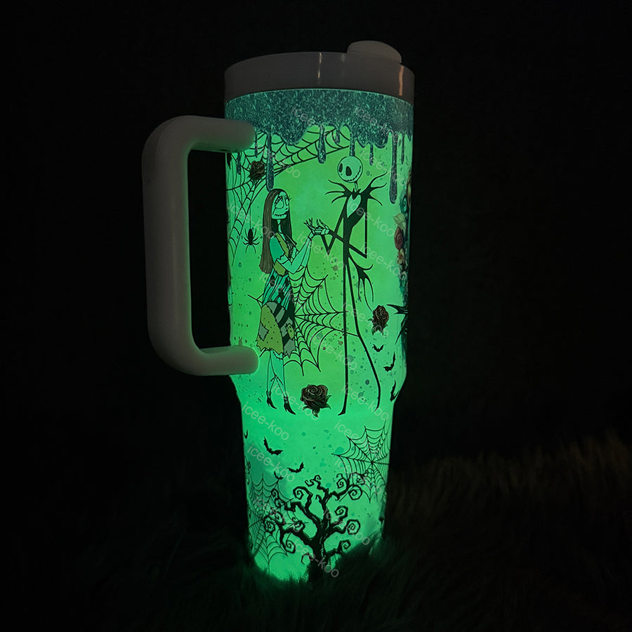 Sally x Jack Skellington 40oz Tumbler 🚢Free Shipping🚢