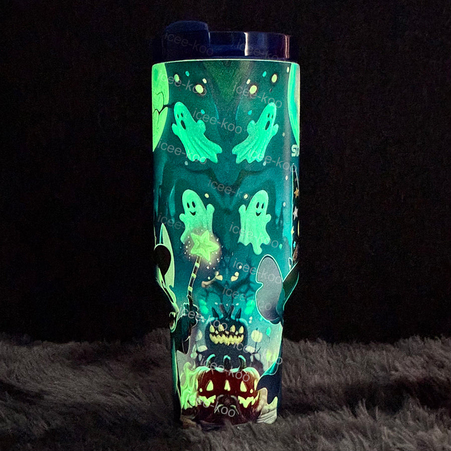 40oz Halloween Magician Stitch Tumbler 🚢Free Shipping🚢